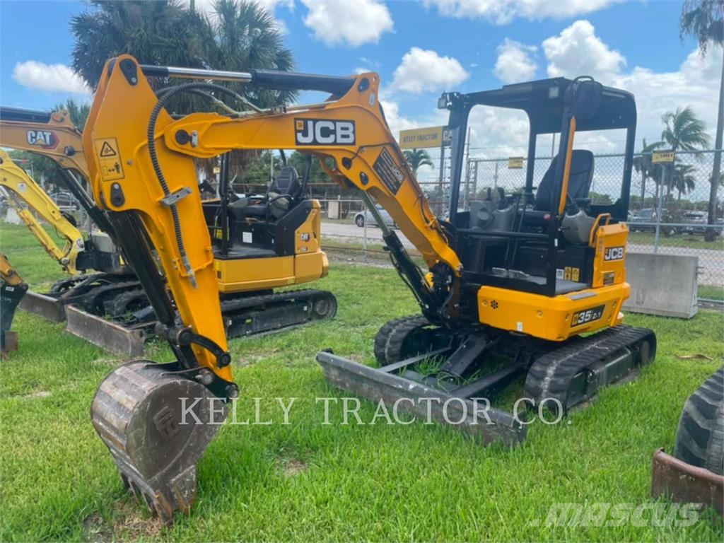 JCB 35Z1 Pásové rýpadlá