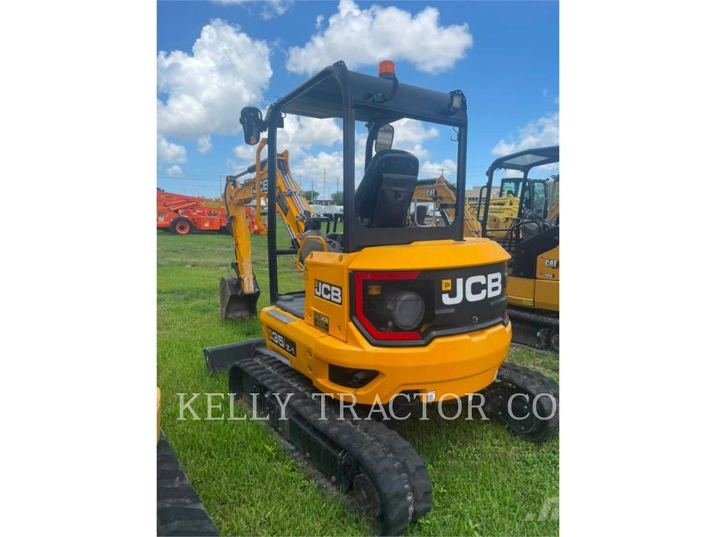 JCB 35Z1 Pásové rýpadlá