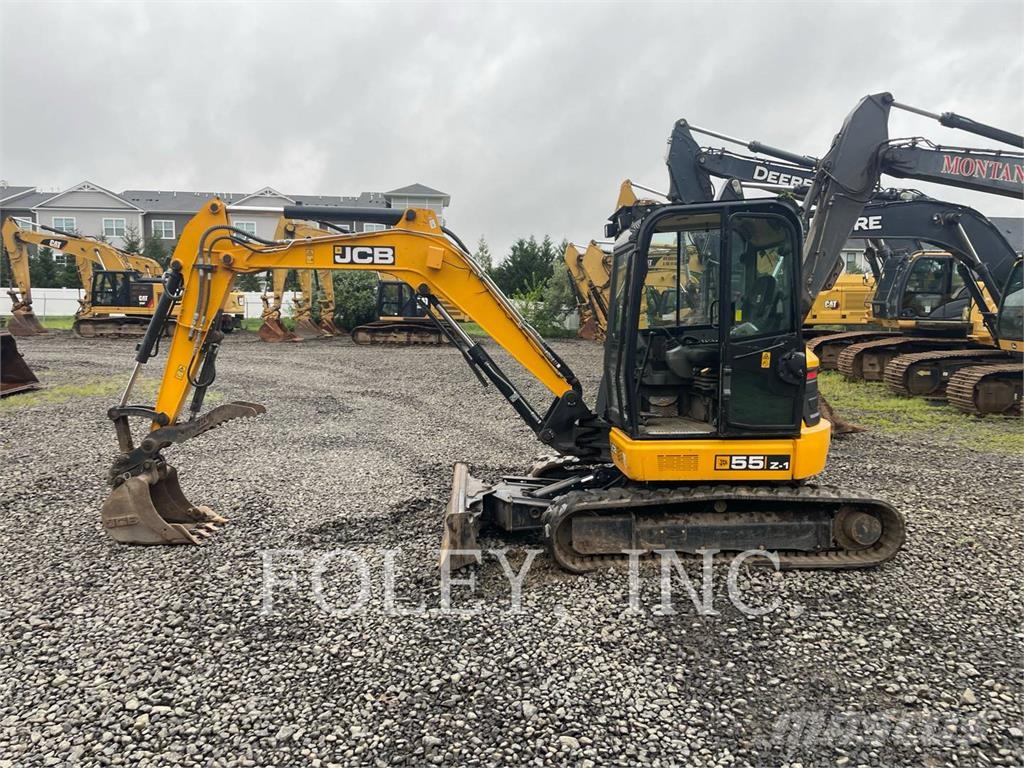JCB 55Z-I T4 Excavadoras sobre orugas