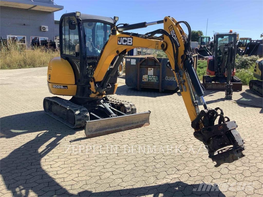 JCB 8026 ミニ油圧ショベル 7t以下(ミニユンボ・ミニディガー)
