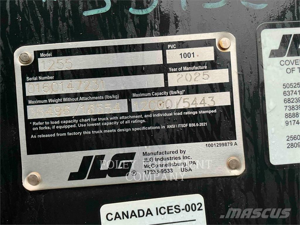 JLG 1255 Телескопические погрузчики