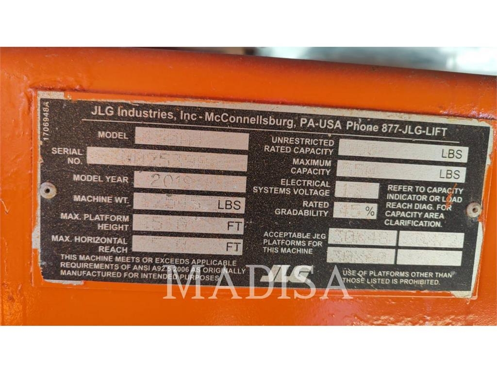 JLG 450AJ 4WD Zglobne podizne platforme