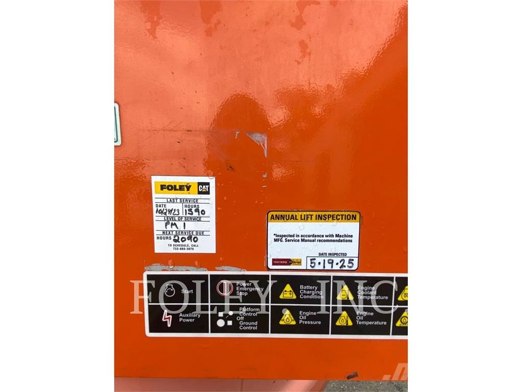 JLG 600S Zglobne podizne platforme