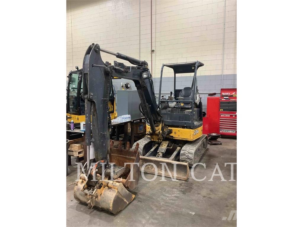 John Deere 27D Mini ekskavatori < 7 t