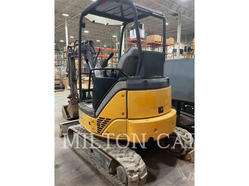 John Deere 27D Mini ekskavatori < 7 t