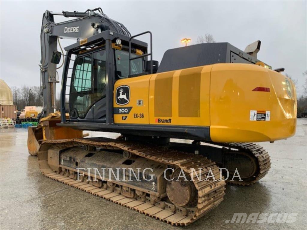 John Deere 300P حفارات زحافة