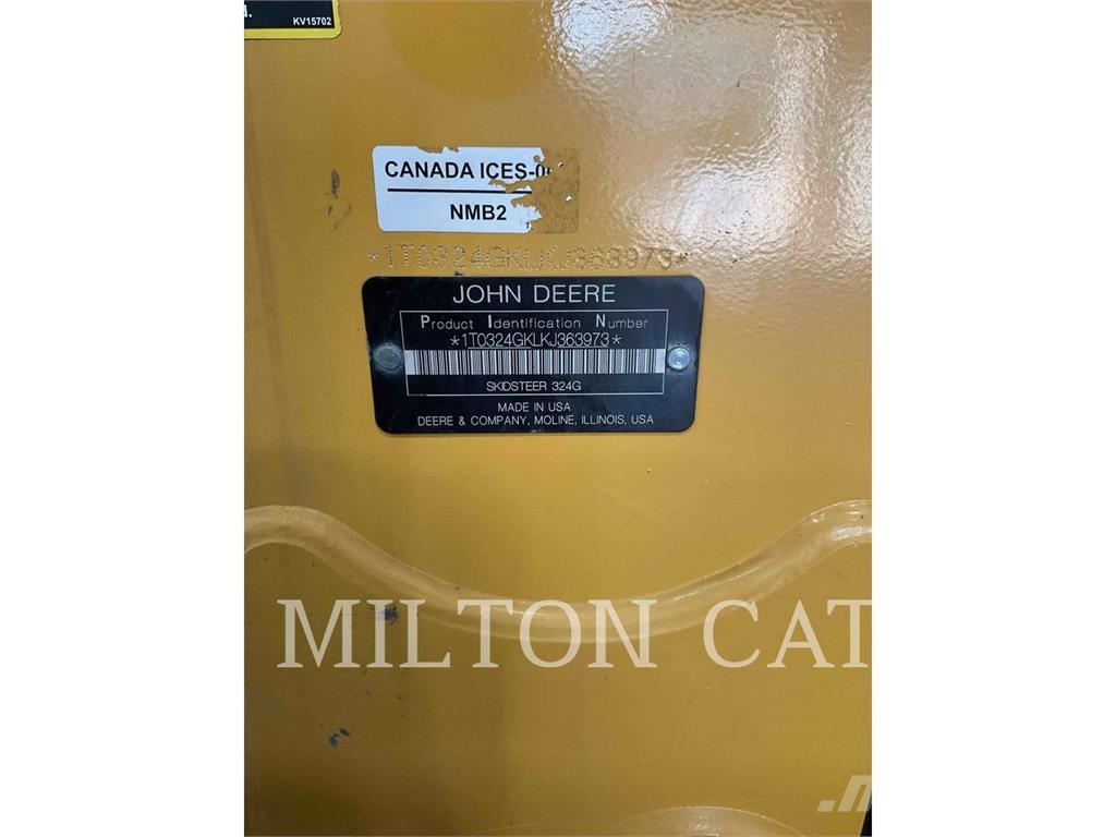 John Deere 324G Lietoti riteņu kompaktiekrāvēji