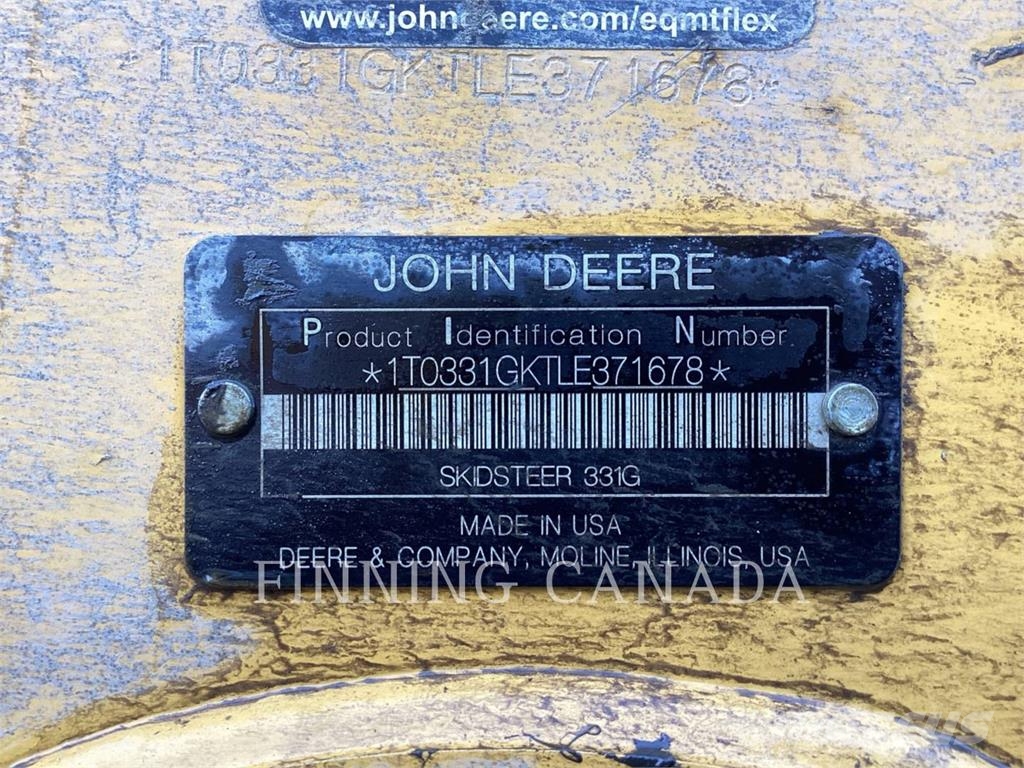 John Deere 331G Міні-навантажувачі