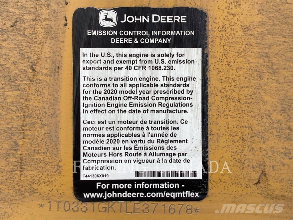 John Deere 331G Міні-навантажувачі