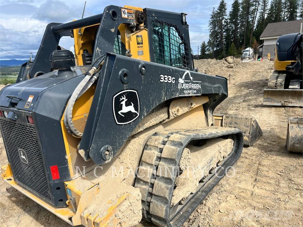 John Deere 333G Minilæsser - skridstyret