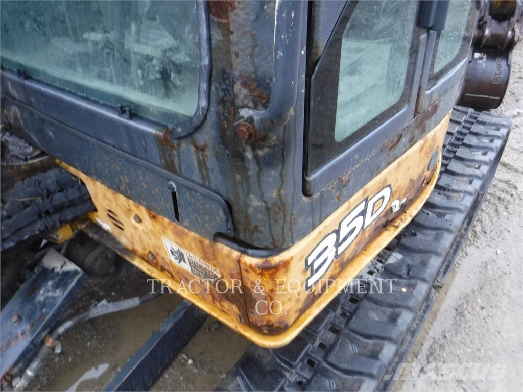 John Deere 35D Gravemaskiner på larvebånd
