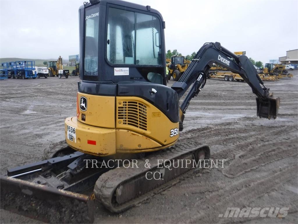 John Deere 35D Gravemaskiner på larvebånd
