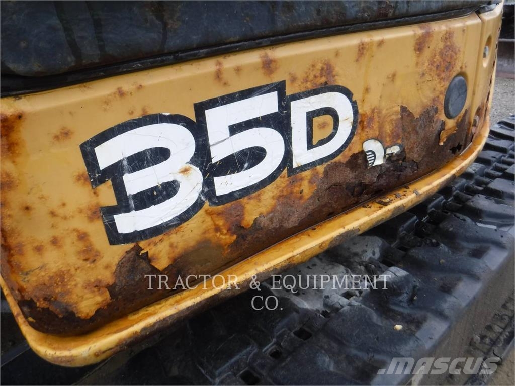 John Deere 35D Gravemaskiner på larvebånd