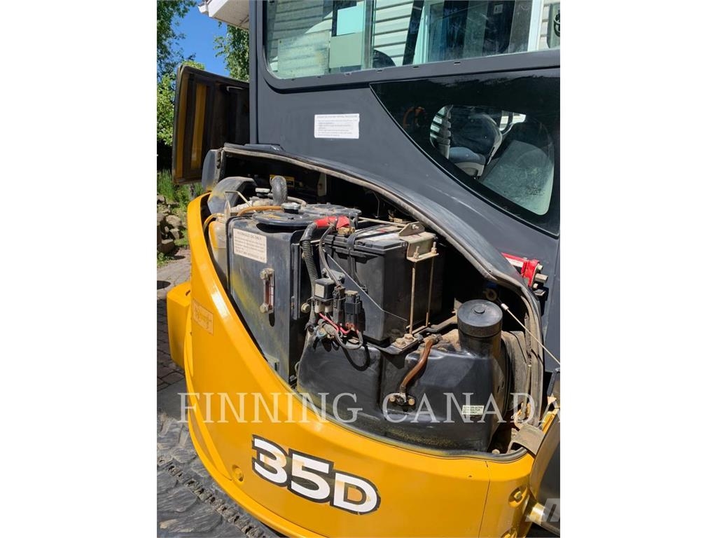 John Deere 35D Kāpurķēžu ekskavatori