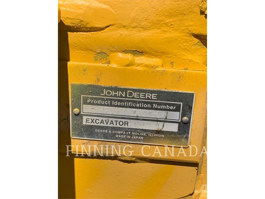 John Deere 35D Kāpurķēžu ekskavatori