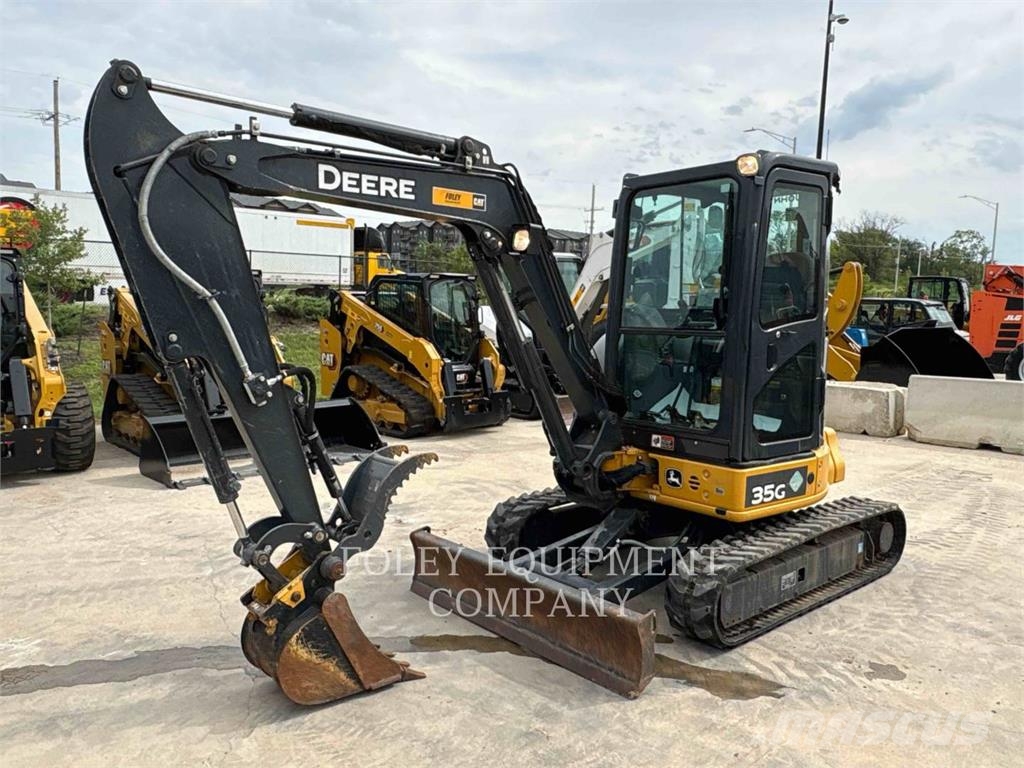 John Deere 35G Excavadoras sobre orugas
