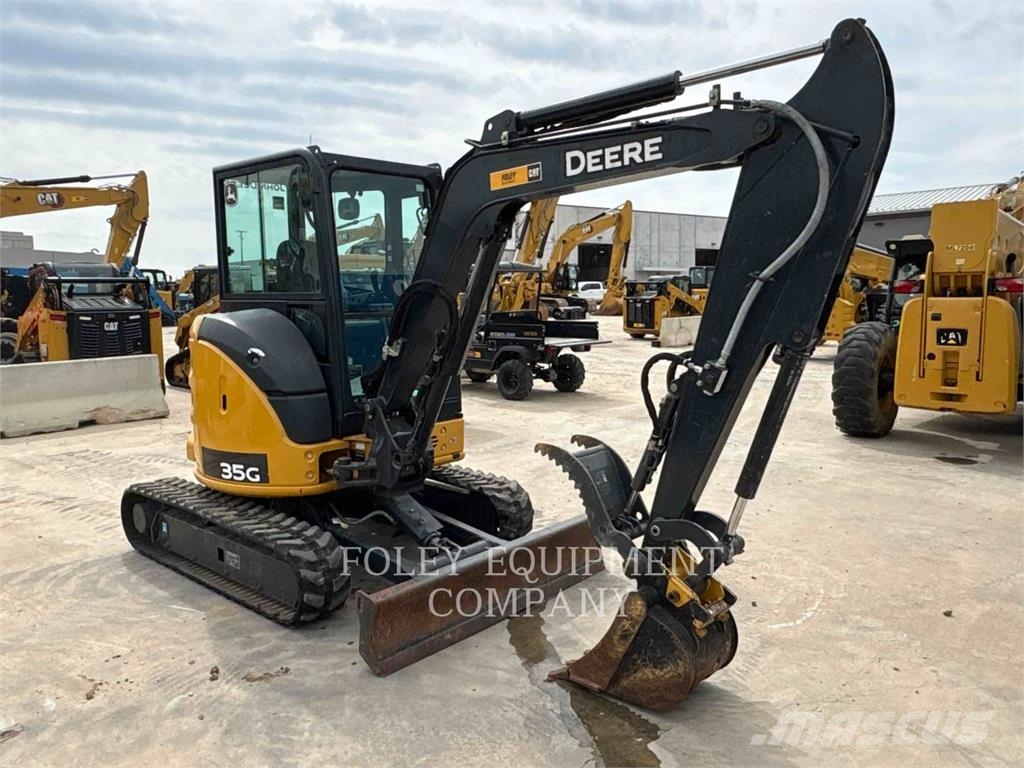 John Deere 35G Excavadoras sobre orugas