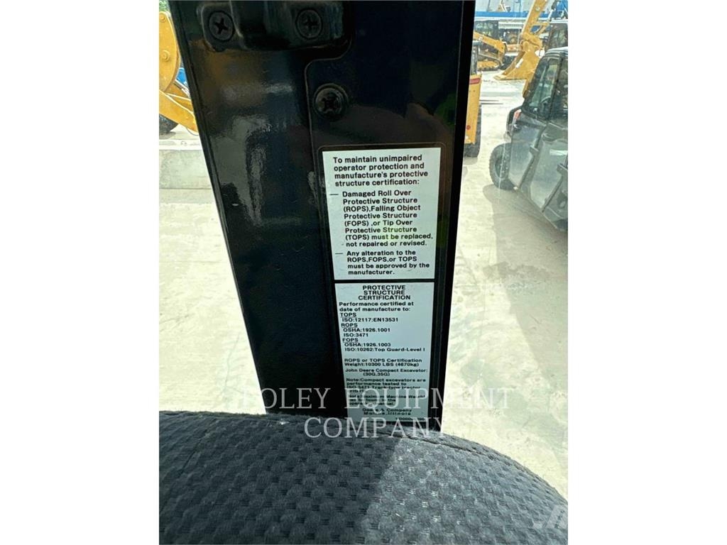 John Deere 35G Excavadoras sobre orugas