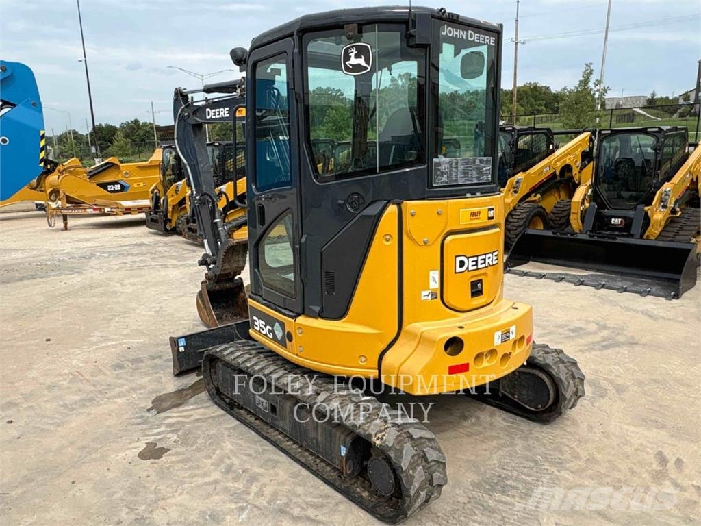 John Deere 35G Excavadoras sobre orugas