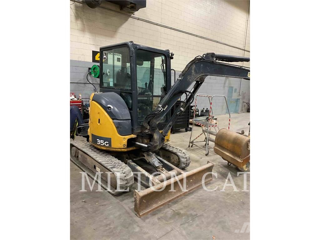 John Deere 35G Mini ekskavatori < 7 t