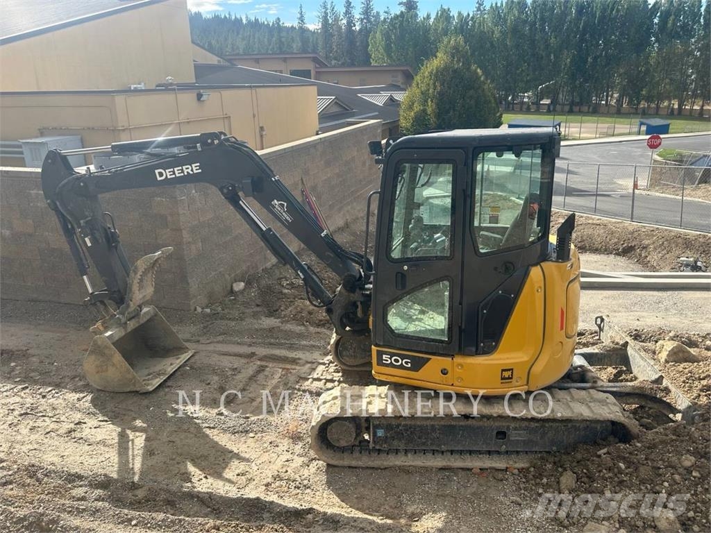 John Deere 50G Crawler excavators