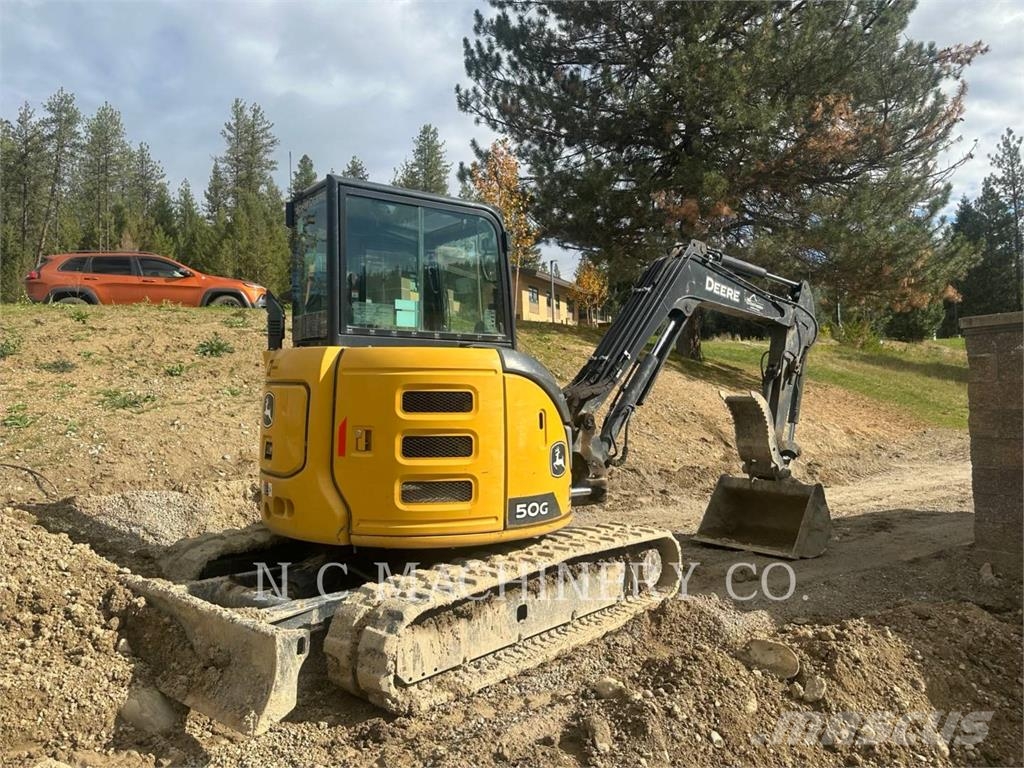 John Deere 50G Roomikekskavaatorid