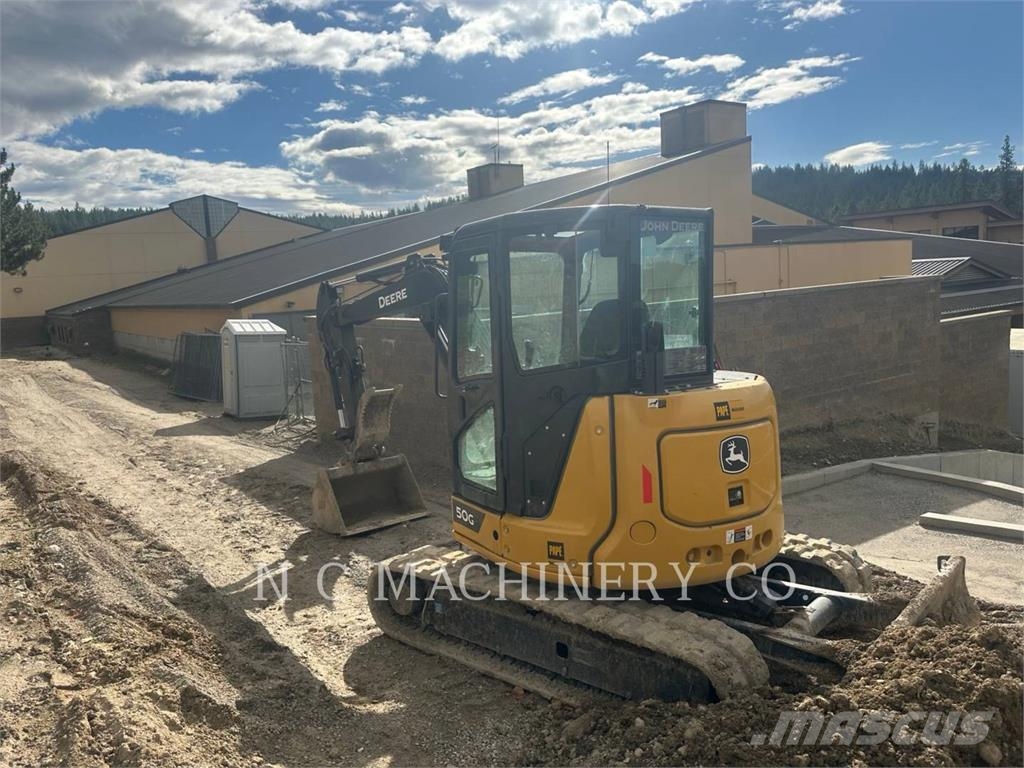 John Deere 50G Roomikekskavaatorid