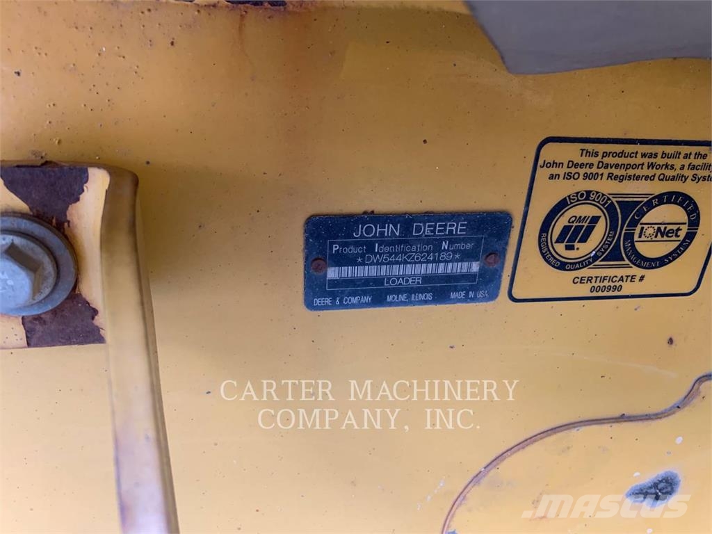 John Deere 544K Cargadoras sobre ruedas