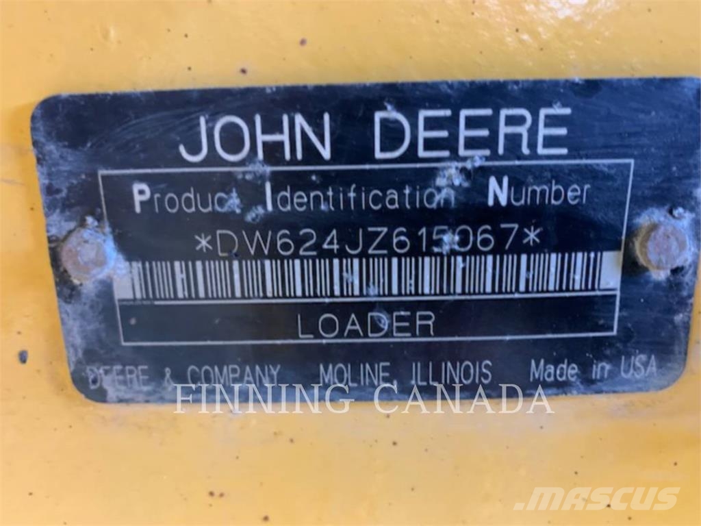 John Deere 624J Pyöräkuormaajat