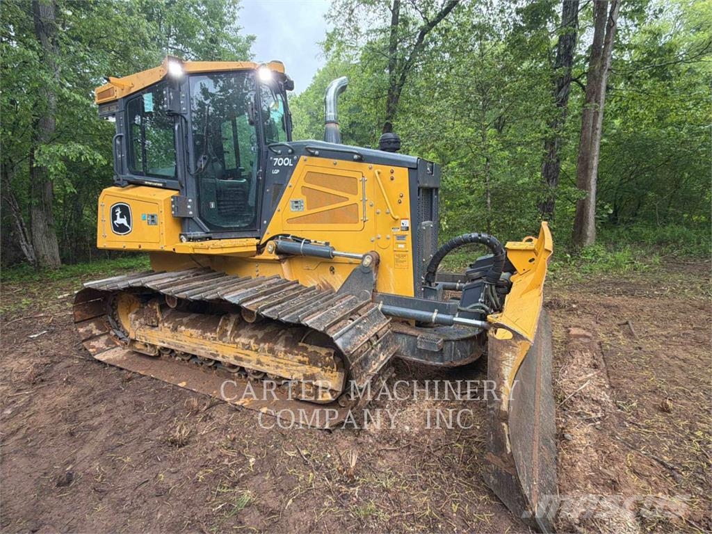 John Deere 700L LGP Bulldozer på larvebånd