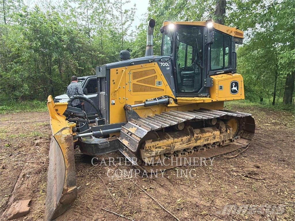 John Deere 700L LGP Bulldozer på larvebånd