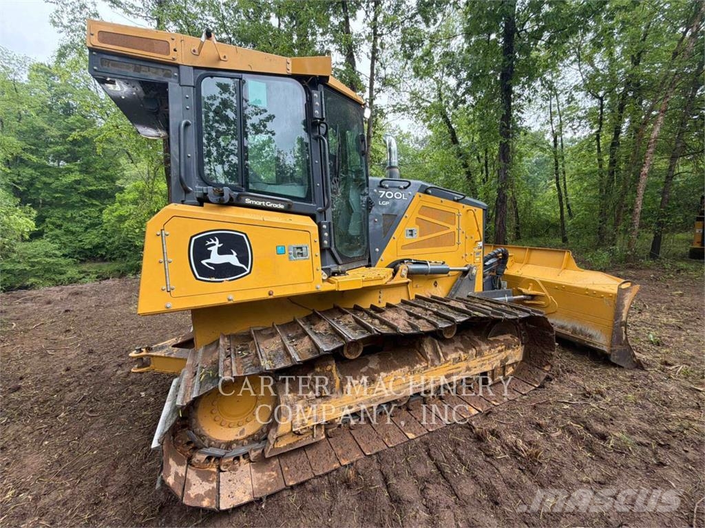John Deere 700L LGP Bulldozer på larvebånd