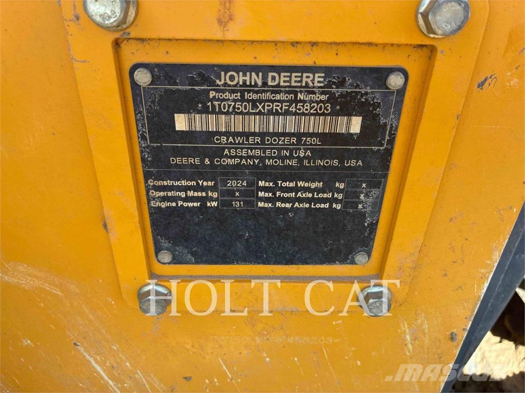 John Deere 750L LGP 크롤러 도저