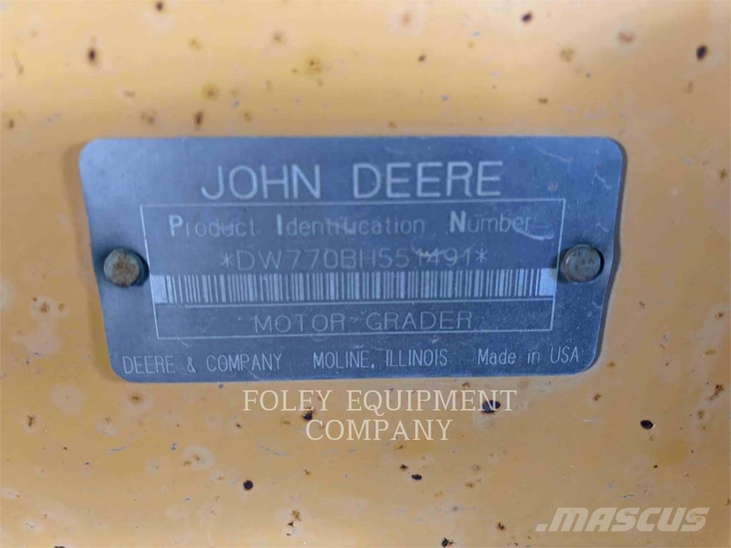John Deere 770BH Grederji