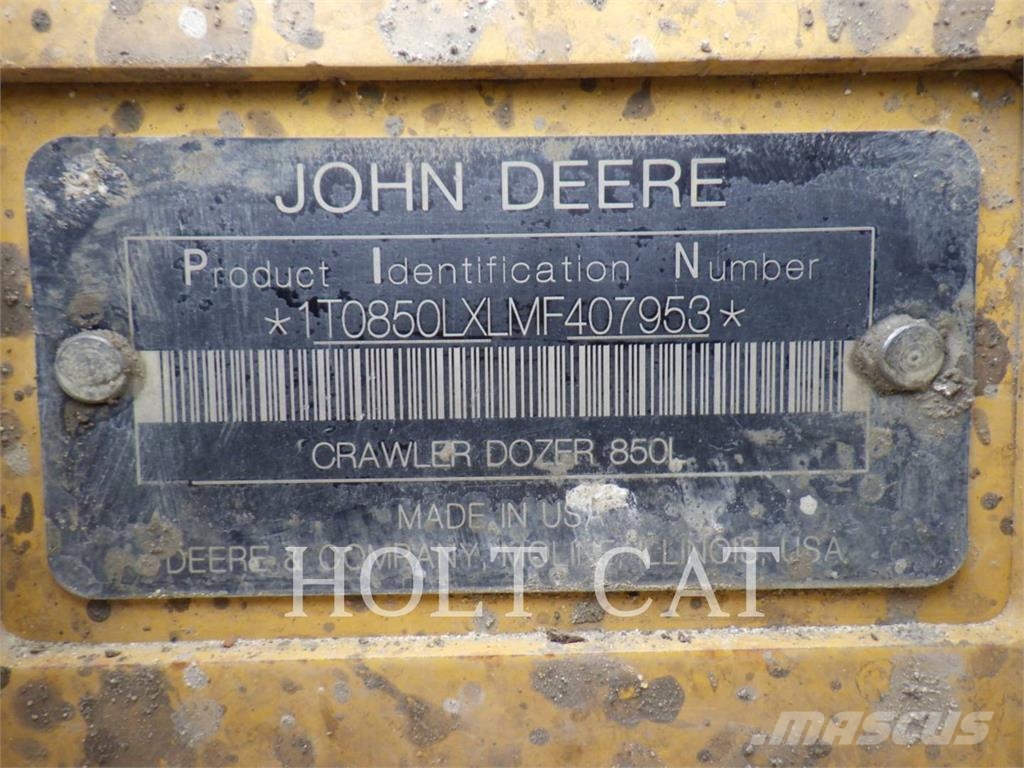 John Deere 850L WLT بلدوزرات مجنزرة
