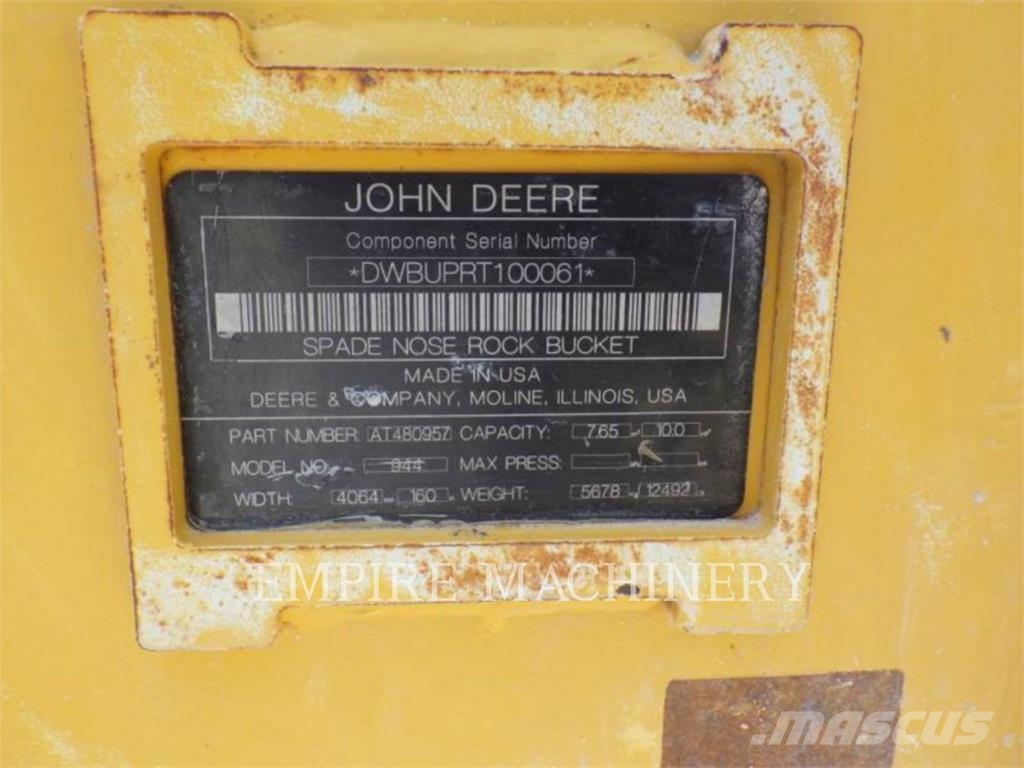 John Deere 944K Фронтальные погрузчики