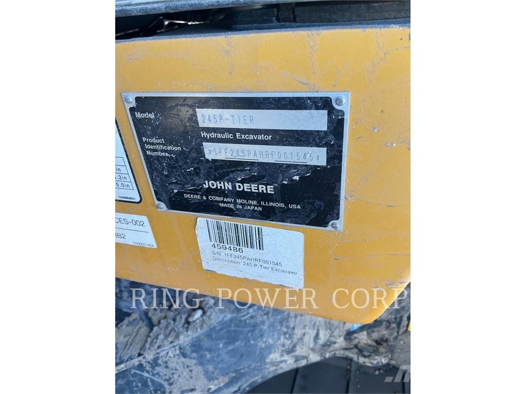 John Deere & CO. 245P Bageri guseničari