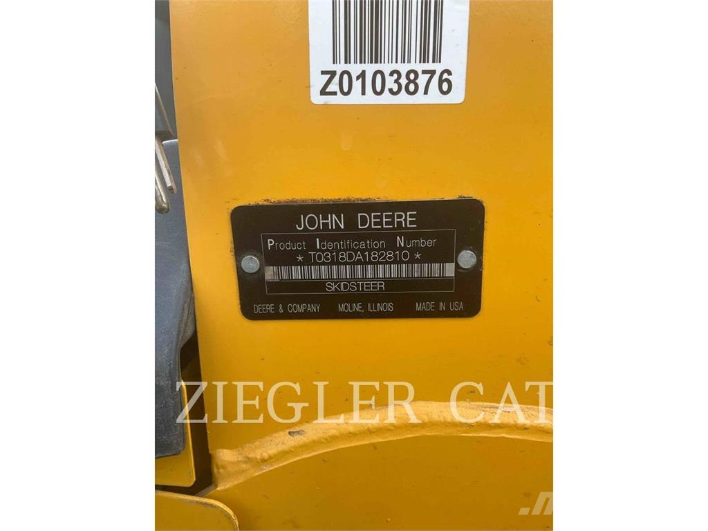 John Deere & CO. 318D Skid steer loaders