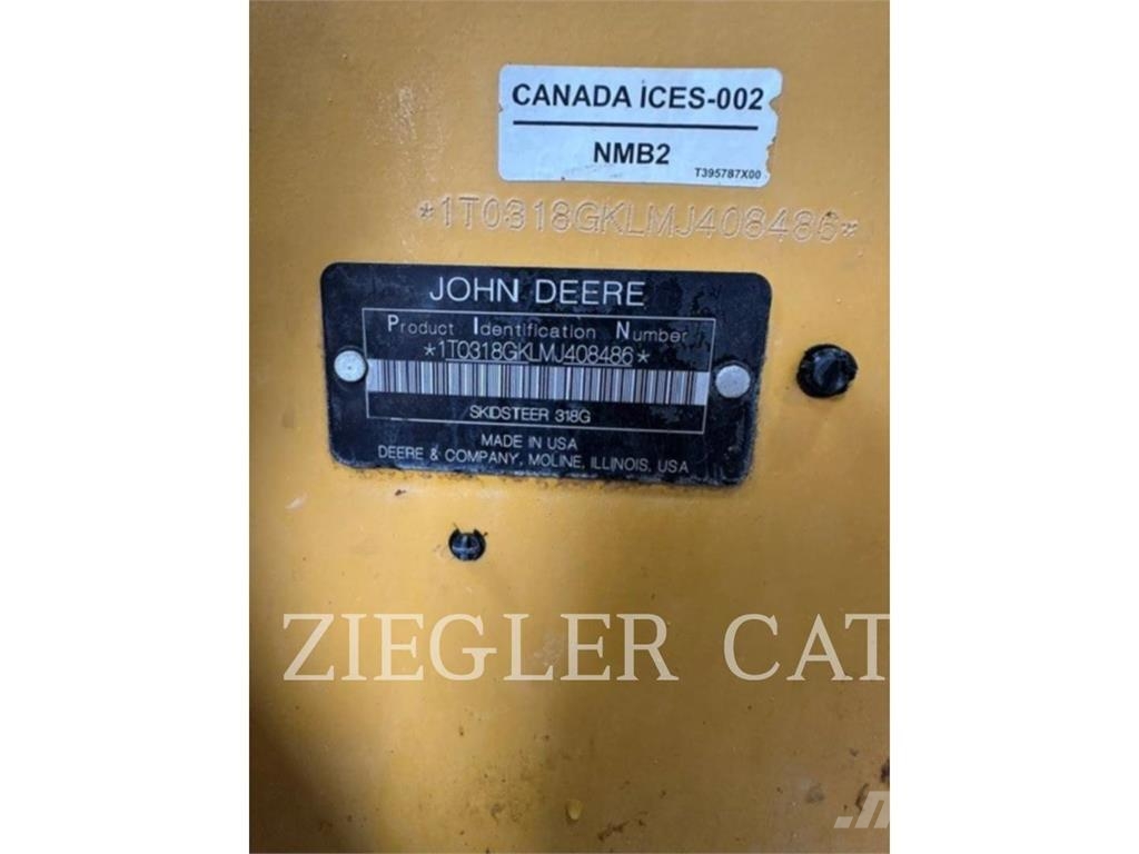 John Deere & CO. 318G Мини-погрузчики