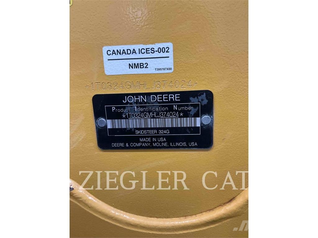 John Deere & CO. 326G Мини товарачи