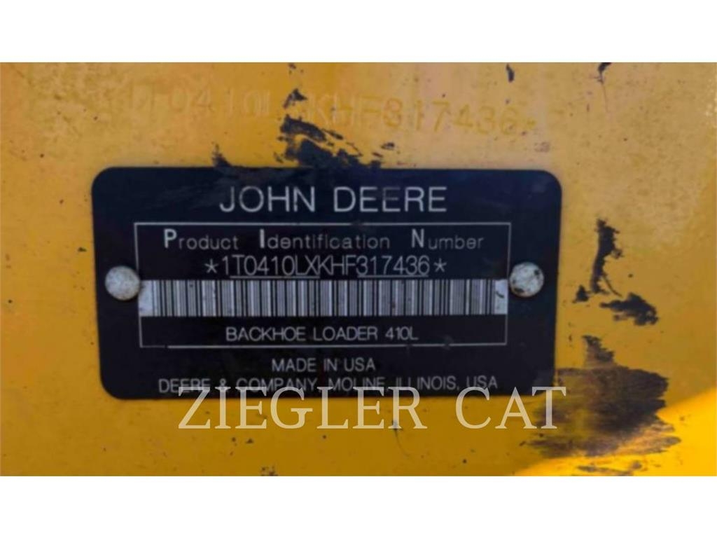 John Deere & CO. 410L Buldoexcavatoare