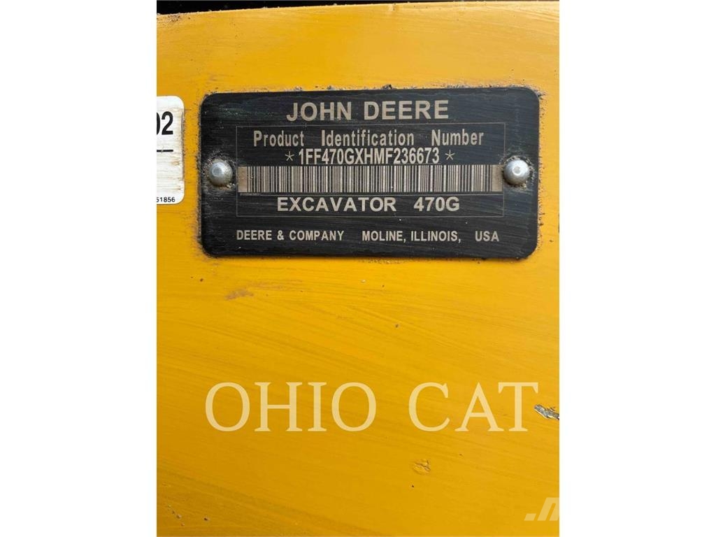 John Deere & CO. 470G Bagri goseničarji