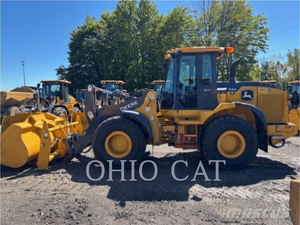 John Deere & CO. 524P Фронтальные погрузчики