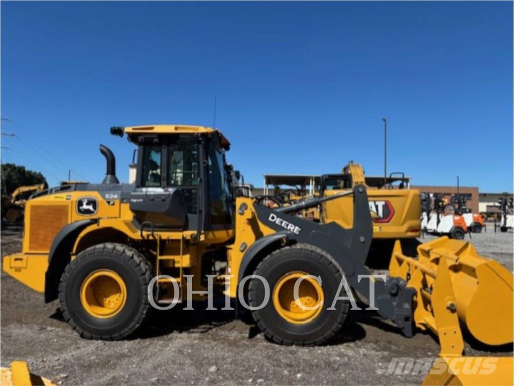 John Deere & CO. 524P Фронтальные погрузчики