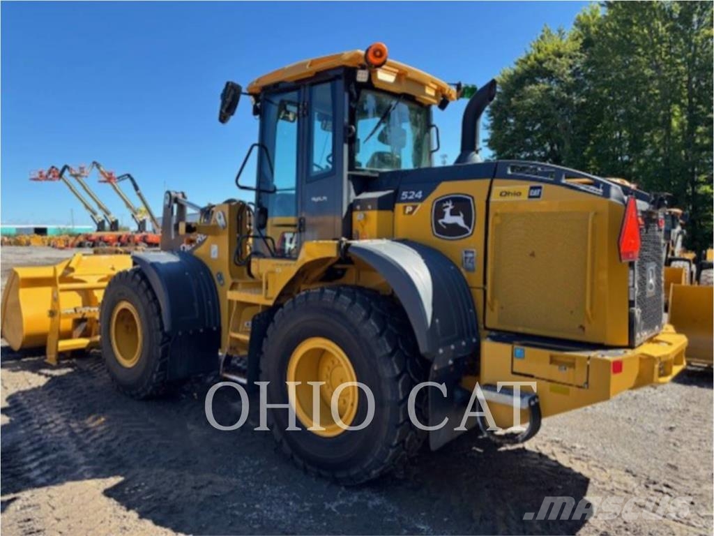 John Deere & CO. 524P Фронтальные погрузчики