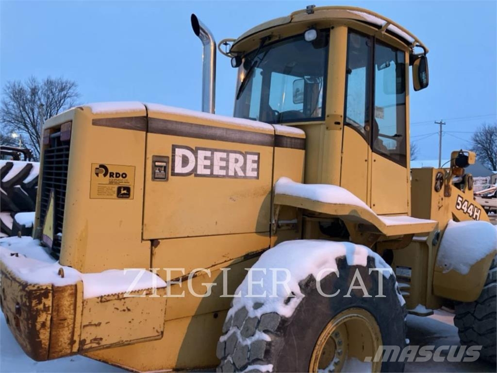 John Deere & CO. 544H Incarcator pe pneuri