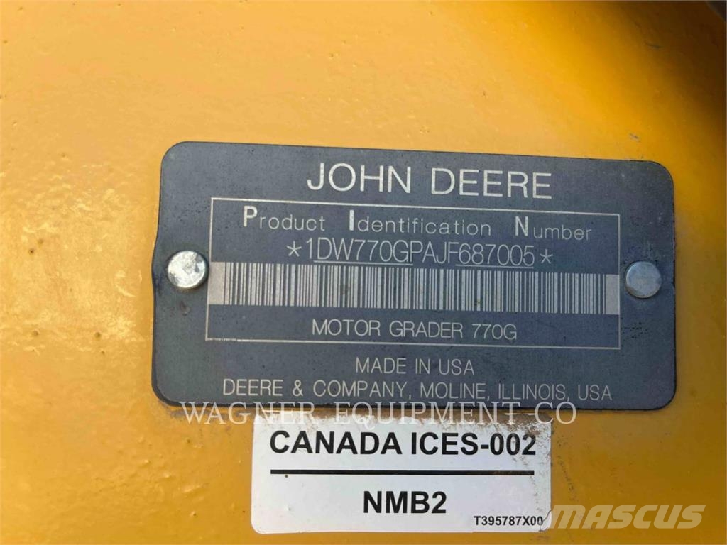 John Deere & CO. 770GP Motorgraders