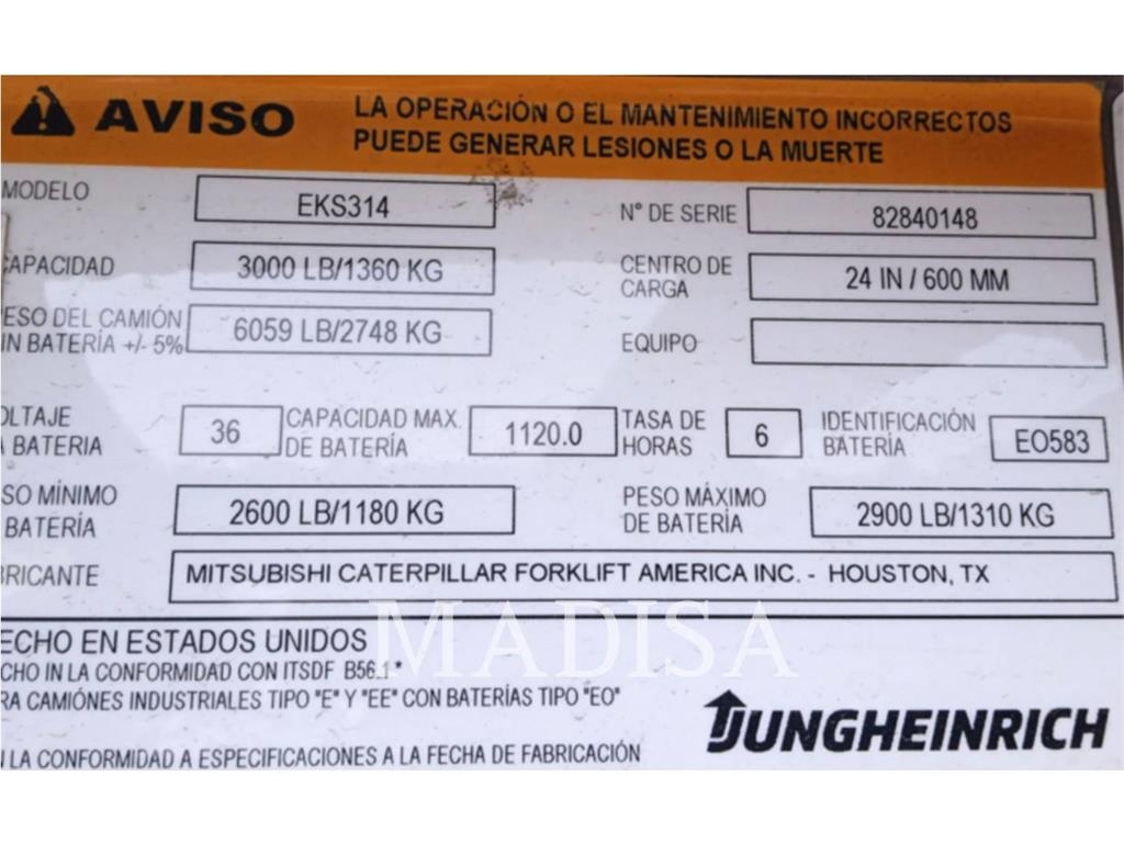 Jungheinrich EKS 314 Другие складские механизмы