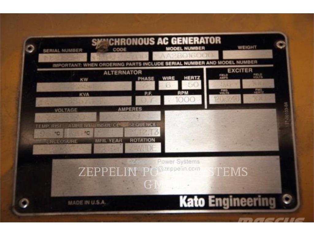 Kato 6P10,5 - 3700 Κατασκευές - Άλλα