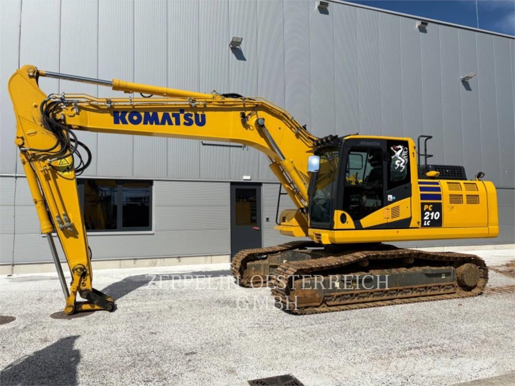 Komatsu PC210LC Rupsgraafmachines